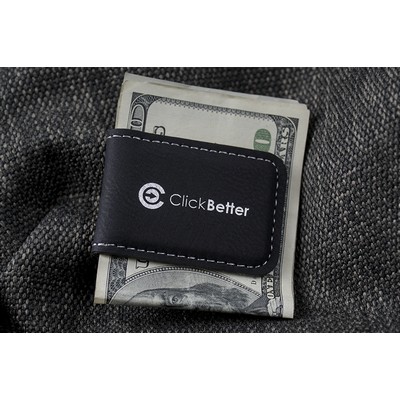 Leatherette Money Clip