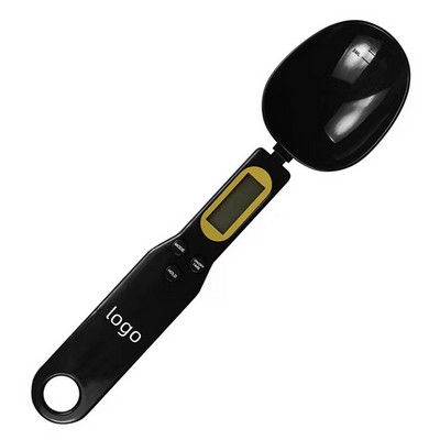 Digital Spoon Scale 500g/0.1g - PLASTIC Food Measuring Scale, Small Baking Scale with LCD Display