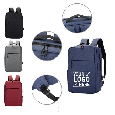 15.6 Inch Laptop Backpack With Usb Charging Port