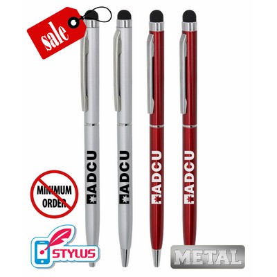 Closeout - luminous - Aluminum Stylus Pen