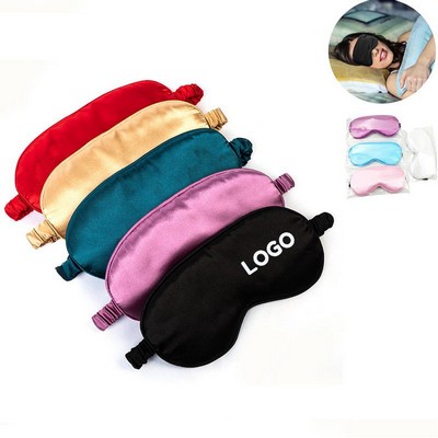 Soft Artificial Silk Sleep Eye Mask