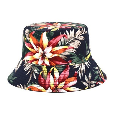 Premium Sublimation Bucket Hat - 180GSM Poly Twill