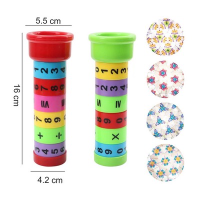 Plastic Oil Filled Kaleidoscope W/ Rotating Chamber