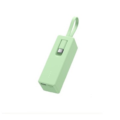 Mini Power Bank w/Cable