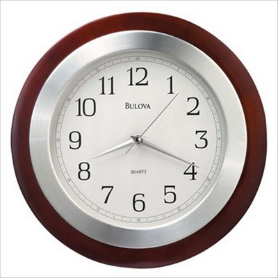 Bulova® Reedham Wooden Wall Clock