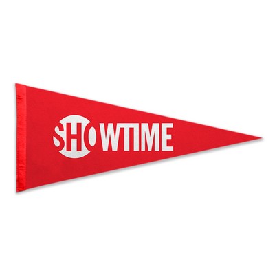 17"X40" Acrylic Soft Felt Pennant without Pole