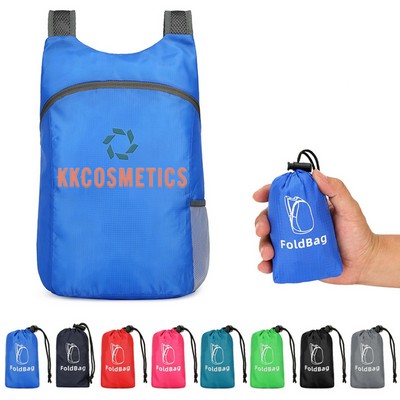 Customizable Foldable Lightweight Waterproof Backpack