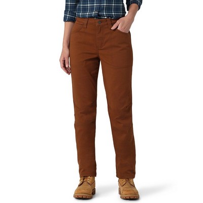 Wrangler® Riggs Workwear® Women's Toffee Brown Non Denim Single Layer Insulation Pants