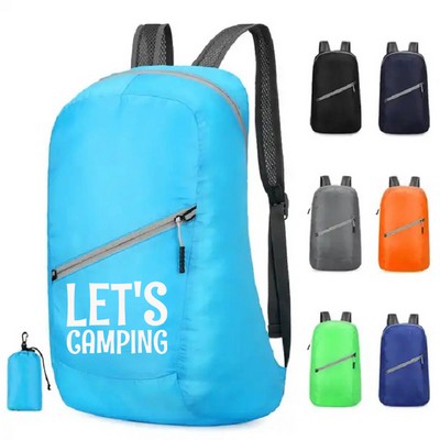 Custom Lightweight Foldable Waterproof Backpack