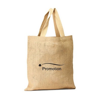 Unlaminated Jute Shopping Bag