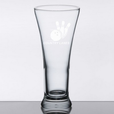 Deep Etched or Laser Engraved Libbey® 1240HT Flare 10 oz. Pilsner Glass