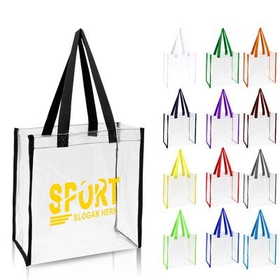 Clear Stadium Tote Bag