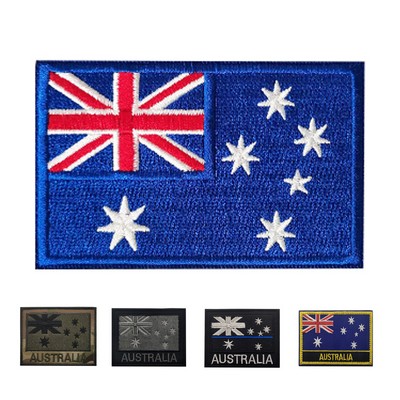 Australia Flag Patch With Buckle Hook And Loop