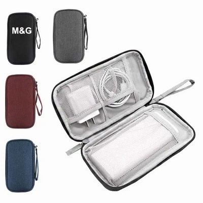 Portable All - In - One Storage Bag Travel Cable Organizer