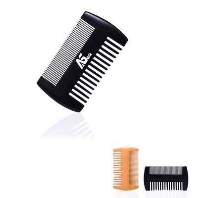 Wooden Beard Comb Hair Brush