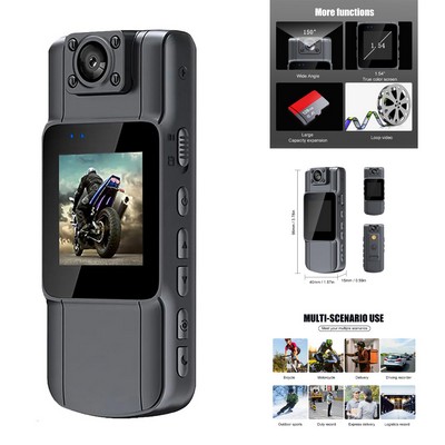 Mini Body Camera with Audio and Video Recording