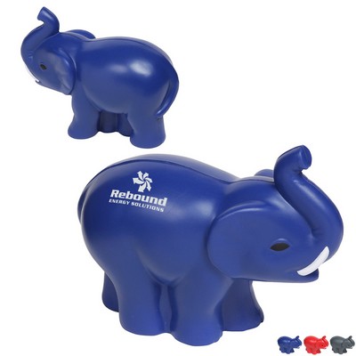 Elephant with Tusks Stress Ball