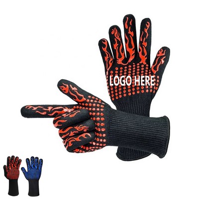 Heat Resistant BBQ Oven Gloves