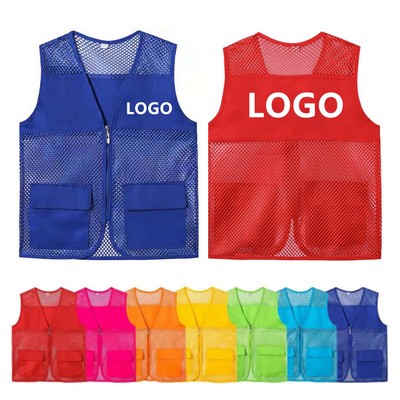 Mesh Volunteer Activity Vest