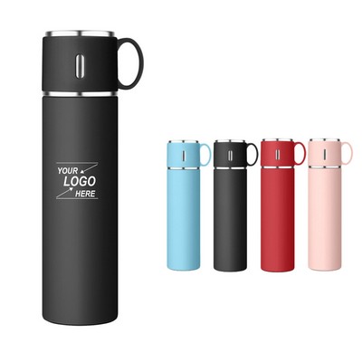 Insulated Stainless Steel Water Bottle with Carry Handle