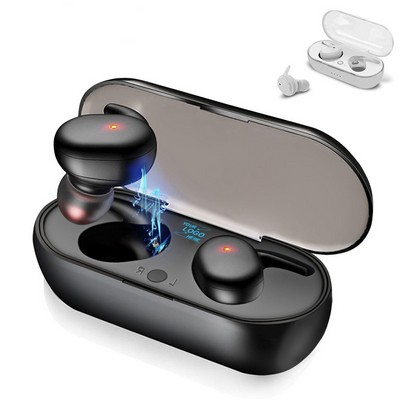 True Wireless Bluetooth Earbuds with Charging Case