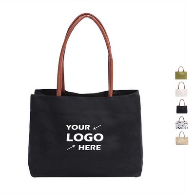 Single Shoulder Canvas Casual Women's Bag