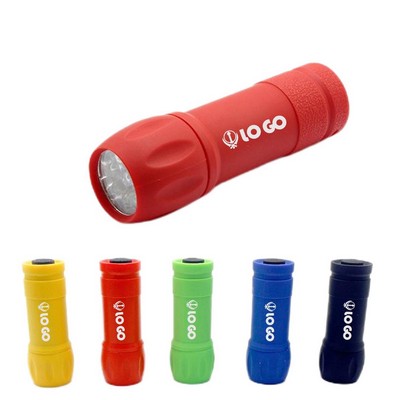 9 LED Handheld Flashlights with lanyards