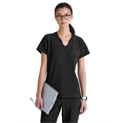 Grey's Anatomy™ Banded V-Neck Tuck-In Top