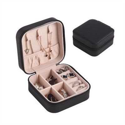 Elegant Jewelry Storage PU Jewelry Organizer