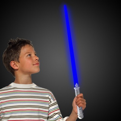 28" Blue LED Saber Sword