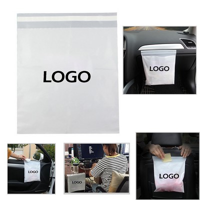 Easy Stick-On Disposable PE Car Trash Bag 10"x12"