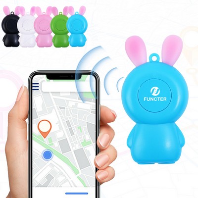 Rabbit Shaped Wireless Smart Tracker Anti-Lost Device Keychain Key Finder