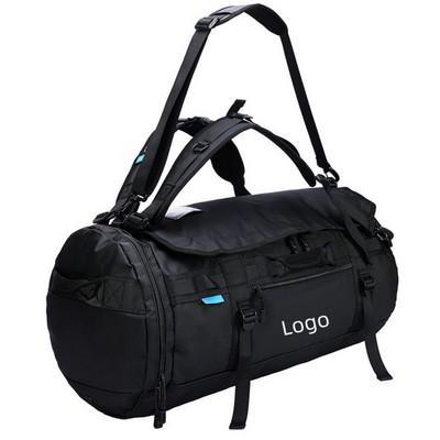 Heavy Duty Duffel Backpack With Shoes Compartment