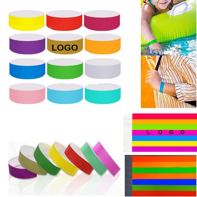 Custom Paper Disposable Wristband