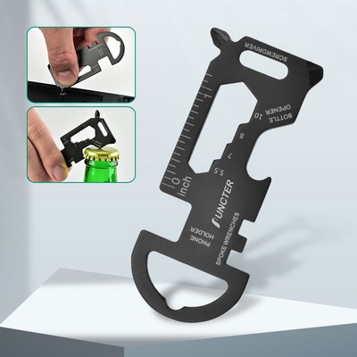 Stainless Steel Credit Card Multitool Metal Survival Card