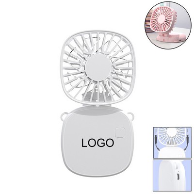 Foldable Necklace Desk Fan