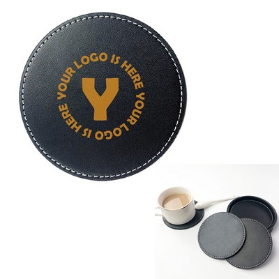 Round PU Coasters