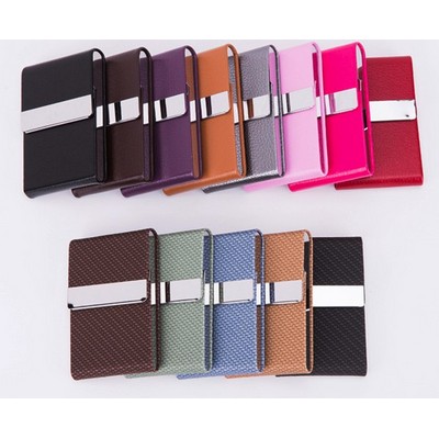 PU Leather Business Card Holder