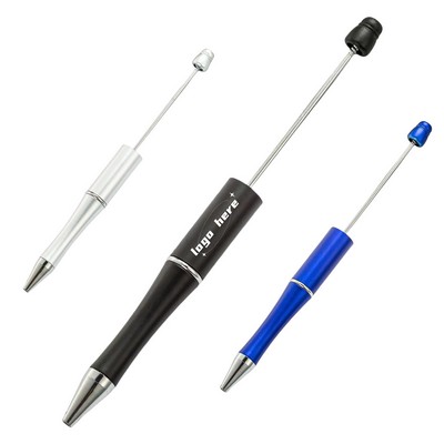 Plastic DIY Beadable Ballpoint Pen MOQ100