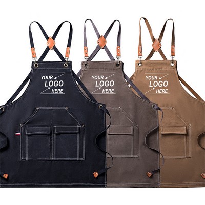 Heavy-Duty Canvas Adjustable Work Apron