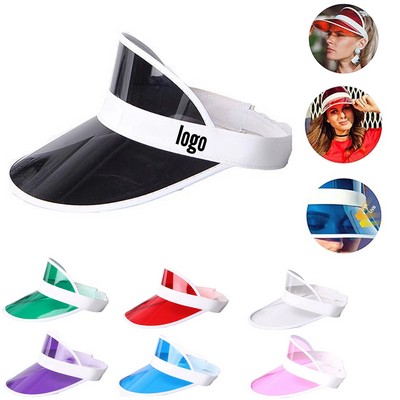 Uv Protection Pvc Sun Visor Hat