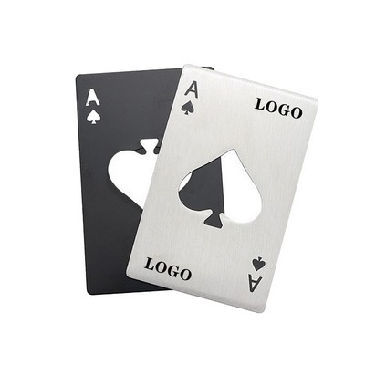 Ace Poker Shaped Cap Opener