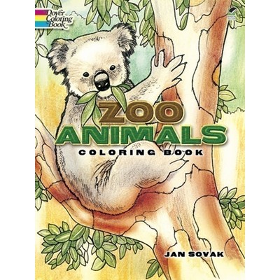 Zoo Animals Coloring Book