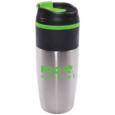 Bandit 16 Oz. Black Plastic Lined Tumbler