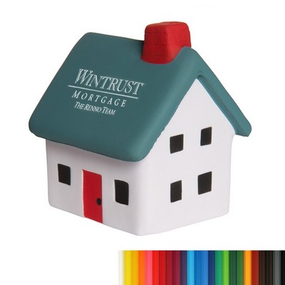 New Foam House Shaped Stress Ball