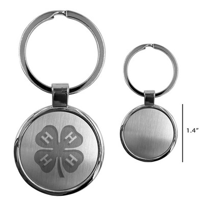 Round Keyring