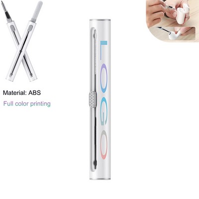 3-in-1 ABS Earphones Earbud Cleaning Pen Kit w/Soft Brush