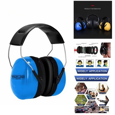 Soft Foam Ear Cup Noise Reduction Earmuffs for Comfort and Protection