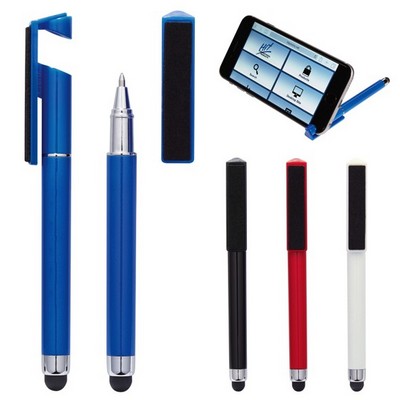 Stylus Pen With Phone Stand And Screen Cleaner