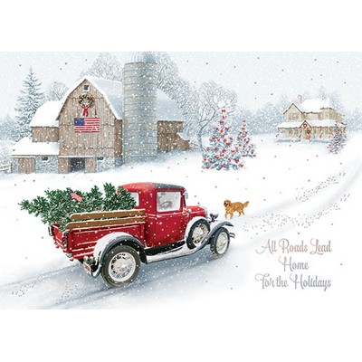 Home For The Holidays Greeting Card